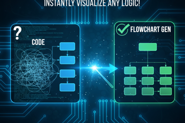 code to flowchart